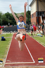 Womens under-20s long jump, 2021 Northern Senior and Under-20s Champs., Leigh. Photo: David T. Hewitson/Sports for All Pics